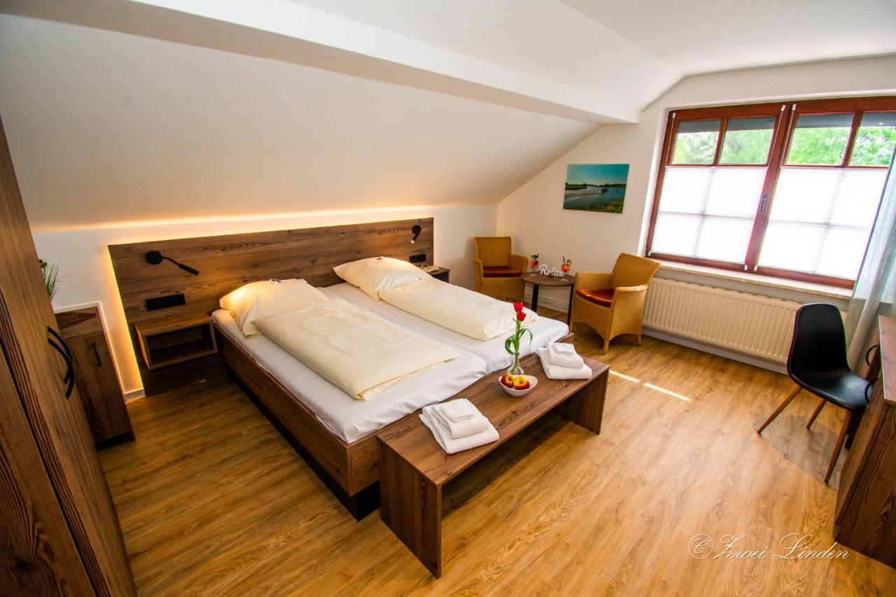Hotel Zwei Linden - Links Der Elbe - Niedersachsen Balje Exterior photo